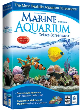 SereneScreen Marine Aquarium