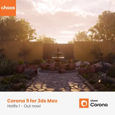 Chaos Corona for 3ds Max 2016-2024